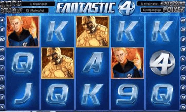 Fantastic Four Игровой Автомат. 