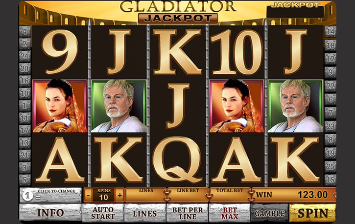 Гладиатор игровой автомат играть бесплатно. 