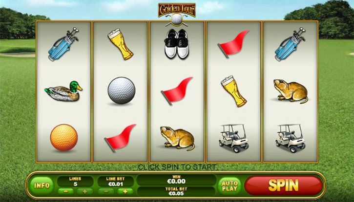 Golden Tour Игровой Автомат. 