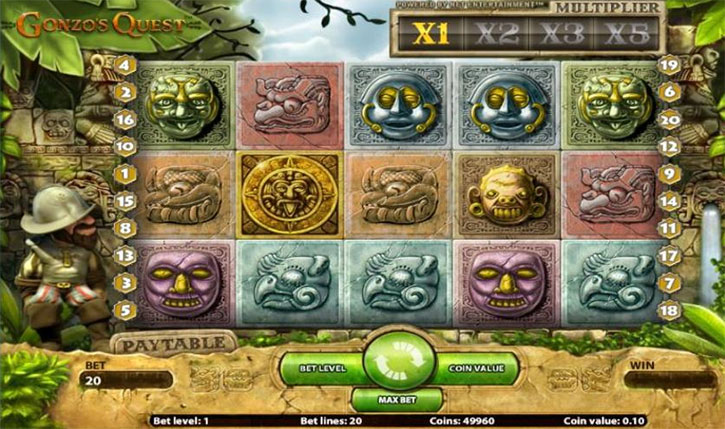 Gonzos Quest Игровой автомат. 