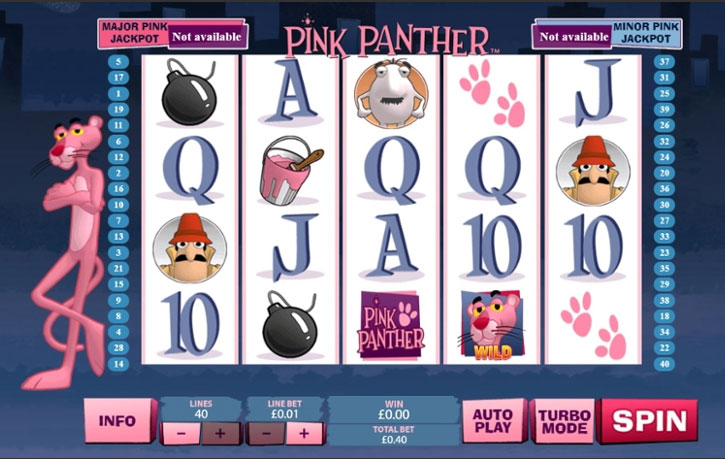 Розовая пантера Игровой Автомат. 