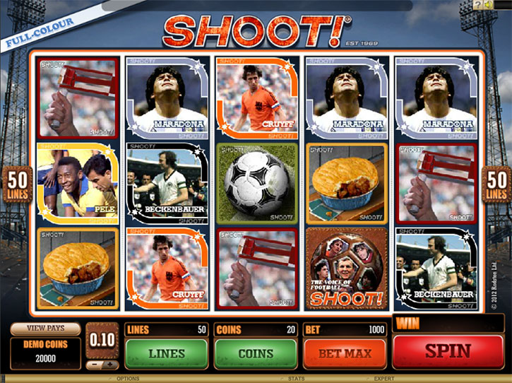 Игровой автомат Shoot!