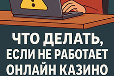 Проблемы с доступом в казино онлайн. 